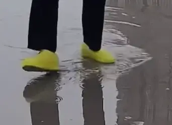 غطاء حذاء سيلكون للمطر